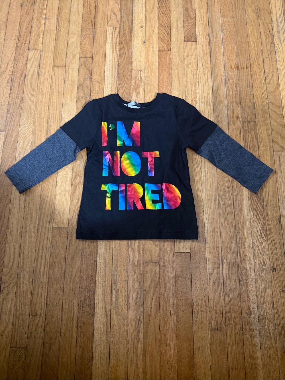 George 1.5-2 years I'm Not Tired Layered top